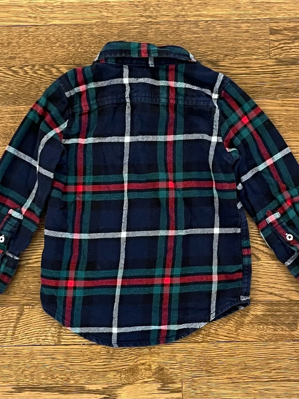 Baby Gap Boys Size 2T Flannel Button-Down Shirts Bundle
